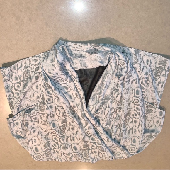 Rachel Roy snakeskin ruffle dress, size S - Picture 6 of 6